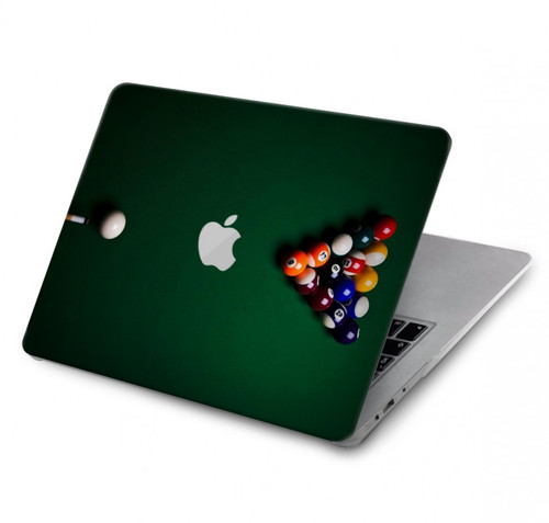 W2239 Billiard Pool Hard Case Cover For MacBook Pro 14 M1,M2,M3 (2021,2023) - A2442, A2779, A2992, A2918