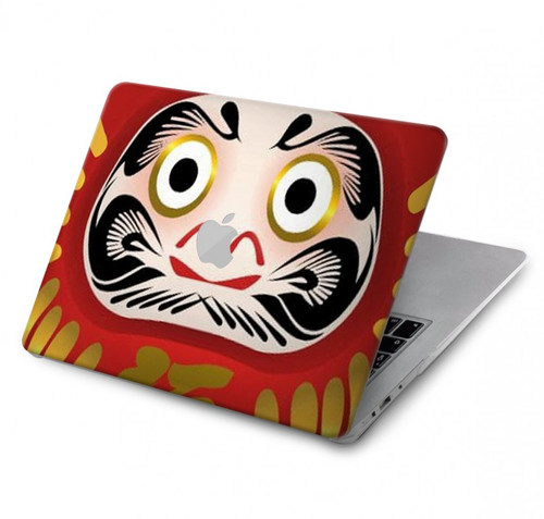 W2839 Japan Daruma Doll Hard Case Cover For MacBook Pro 14 M1,M2,M3 (2021,2023) - A2442, A2779, A2992, A2918