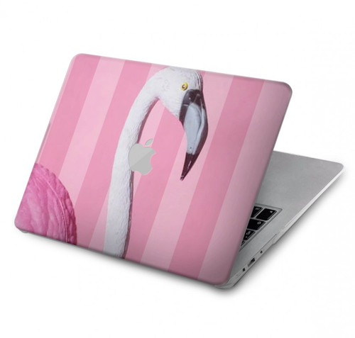 W3805 Flamingo Pink Pastel Hard Case Cover For MacBook Pro 14 M1,M2,M3 (2021,2023) - A2442, A2779, A2992, A2918