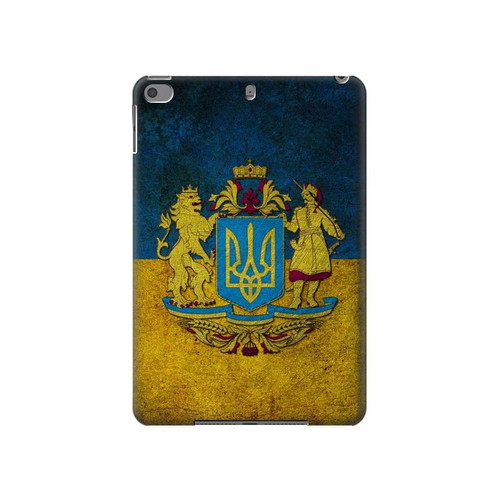 W3858 Ukraine Vintage Flag Tablet Hard Case For iPad mini 4, iPad mini 5, iPad mini 5 (2019)