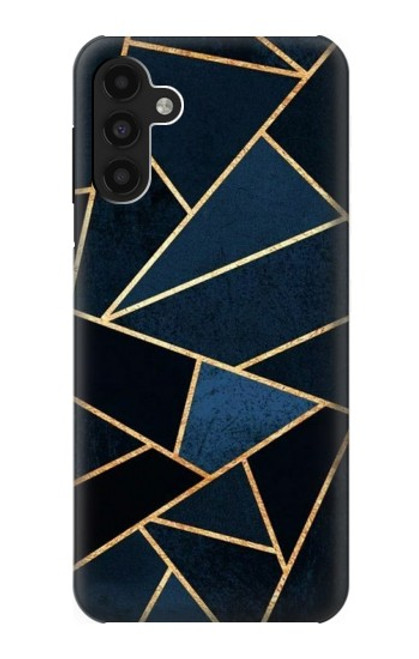 W3479 Navy Blue Graphic Art Hard Case and Leather Flip Case For Samsung Galaxy A13 4G