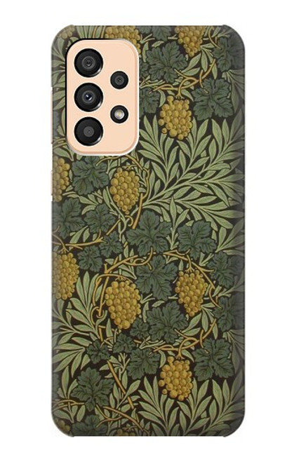 W3662 William Morris Vine Pattern Hard Case and Leather Flip Case For Samsung Galaxy A33 5G