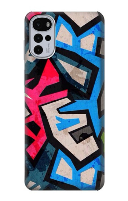 W3445 Graffiti Street Art Hard Case and Leather Flip Case For Motorola Moto G22