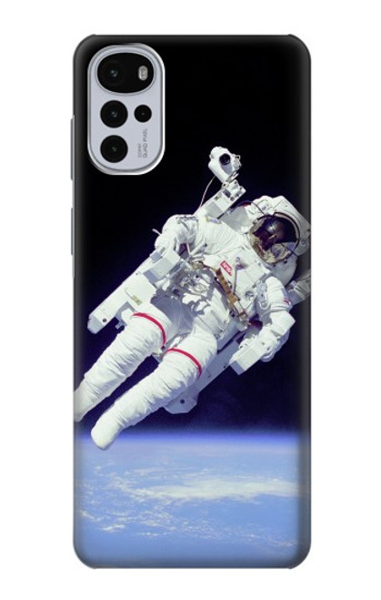 W3616 Astronaut Hard Case and Leather Flip Case For Motorola Moto G22