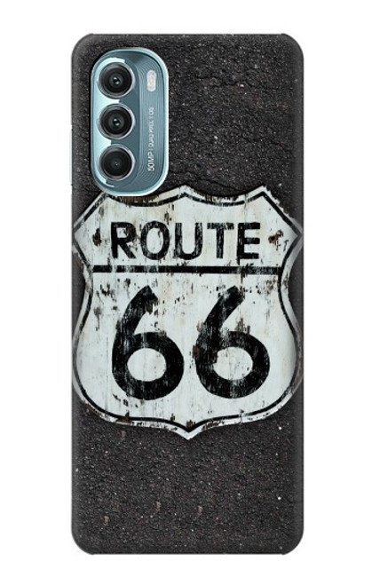 W3207 Route 66 Sign Hard Case and Leather Flip Case For Motorola Moto G Stylus 5G (2022)