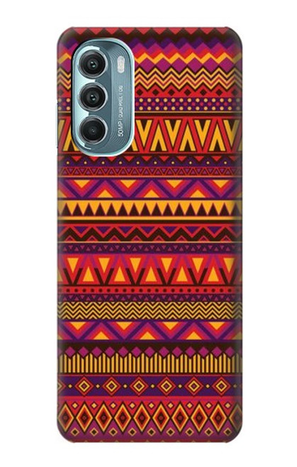 W3404 Aztecs Pattern Hard Case and Leather Flip Case For Motorola Moto G Stylus 5G (2022)