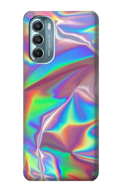 W3597 Holographic Photo Printed Hard Case and Leather Flip Case For Motorola Moto G Stylus 5G (2022)