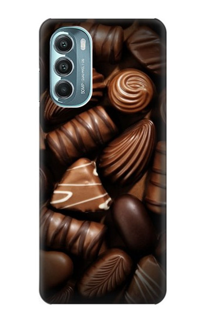 W3840 Dark Chocolate Milk Chocolate Lovers Hard Case and Leather Flip Case For Motorola Moto G Stylus 5G (2022)