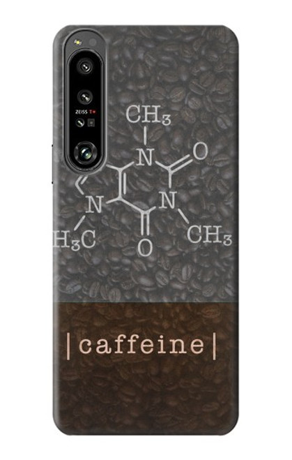 W3475 Caffeine Molecular Hard Case and Leather Flip Case For Sony Xperia 1 IV