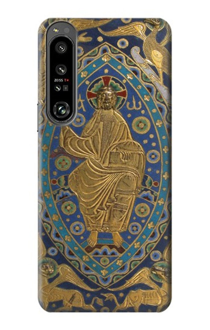 W3620 Book Cover Christ Majesty Hard Case and Leather Flip Case For Sony Xperia 1 IV