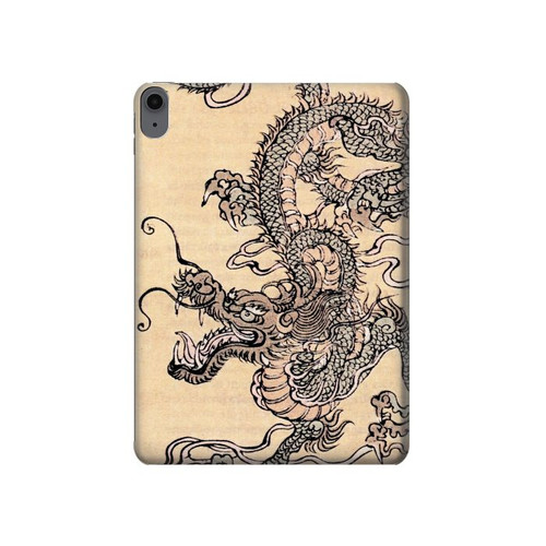 W0318 Antique Dragon Tablet Hard Case For iPad Air (2022, 2020), Air 11 (2024), Pro 11 (2022)