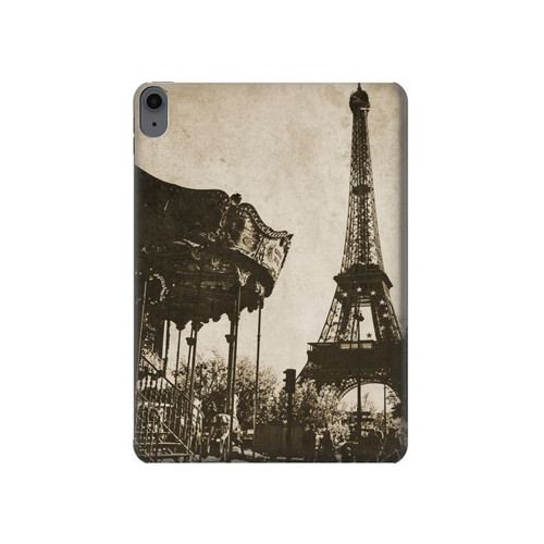W2174 Eiffel Tower Vintage Paris Tablet Hard Case For iPad Air (2022, 2020), Air 11 (2024), Pro 11 (2022)