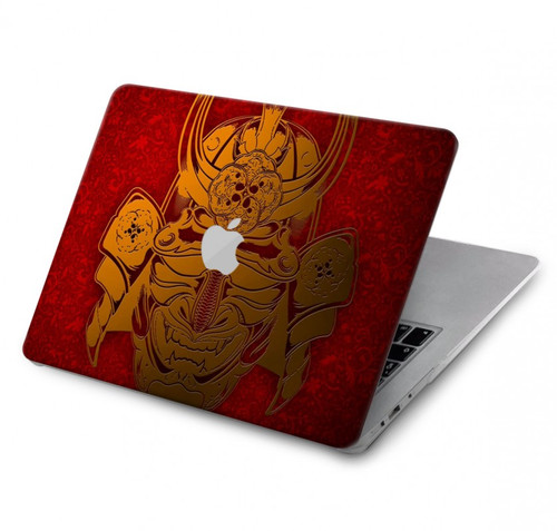 W0820 Samurai Mask Helmet Hard Case Cover For MacBook Air 13″ (2022,2024) - A2681, A3113