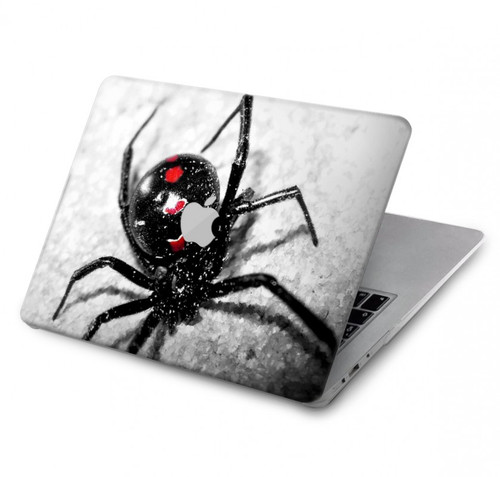 W2386 Black Widow Spider Hard Case Cover For MacBook Air 13″ (2022,2024) - A2681, A3113