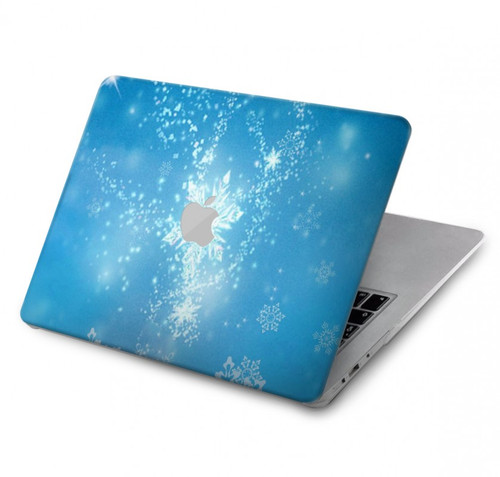 W2923 Frozen Snow Spell Magic Hard Case Cover For MacBook Air 13″ (2022,2024) - A2681, A3113