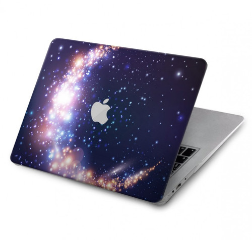 W3324 Crescent Moon Galaxy Hard Case Cover For MacBook Air 13″ (2022,2024) - A2681, A3113