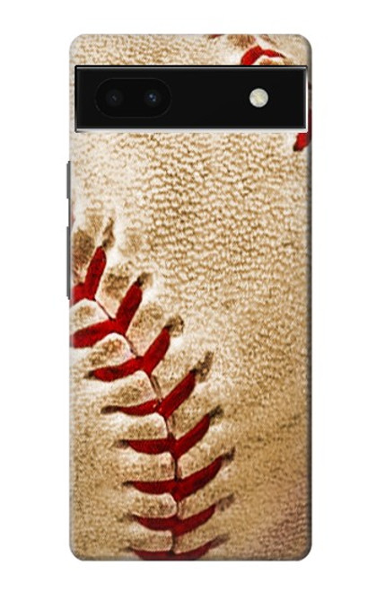 W0064 Baseball Hard Case and Leather Flip Case For Google Pixel 6a