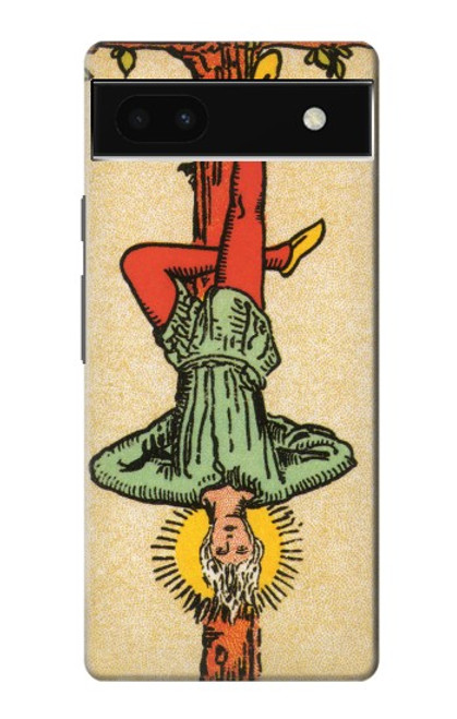 W3377 Tarot Card Hanged Man Hard Case and Leather Flip Case For Google Pixel 6a