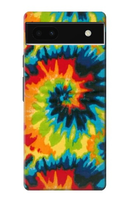 W3459 Tie Dye Hard Case and Leather Flip Case For Google Pixel 6a