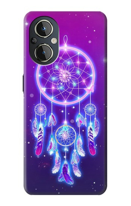 W3484 Cute Galaxy Dream Catcher Hard Case and Leather Flip Case For OnePlus Nord N20 5G