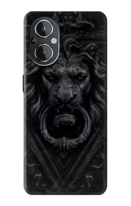 W3619 Dark Gothic Lion Hard Case and Leather Flip Case For OnePlus Nord N20 5G