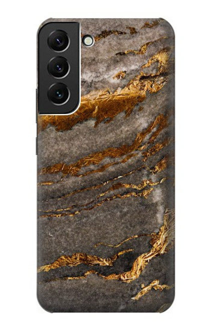 W3886 Gray Marble Rock Hard Case and Leather Flip Case For Samsung Galaxy S22 Plus