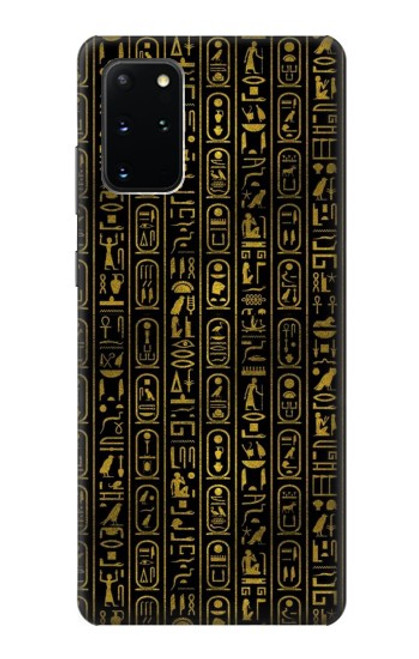W3869 Ancient Egyptian Hieroglyphic Hard Case and Leather Flip Case For Samsung Galaxy S20 Plus, Galaxy S20+
