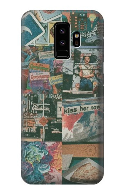 W3909 Vintage Poster Hard Case and Leather Flip Case For Samsung Galaxy S9