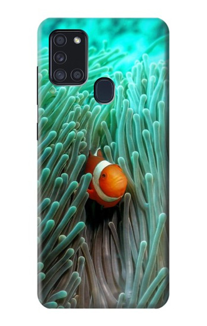 W3893 Ocellaris clownfish Hard Case and Leather Flip Case For Samsung Galaxy A21s