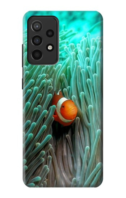 W3893 Ocellaris clownfish Hard Case and Leather Flip Case For Samsung Galaxy A52, Galaxy A52 5G