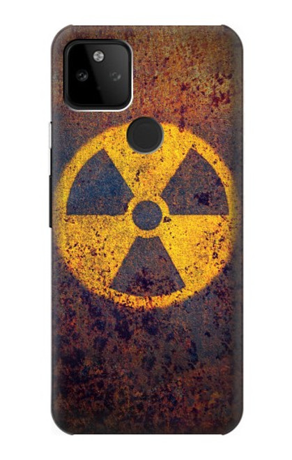 W3892 Nuclear Hazard Hard Case and Leather Flip Case For Google Pixel 5A 5G