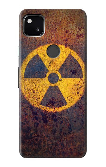 W3892 Nuclear Hazard Hard Case and Leather Flip Case For Google Pixel 4a