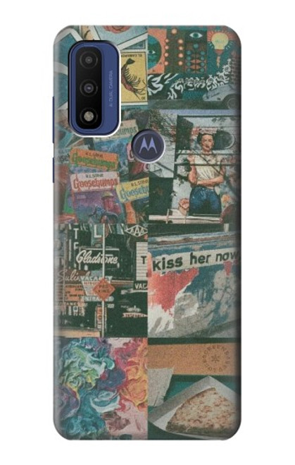 W3909 Vintage Poster Hard Case and Leather Flip Case For Motorola G Pure