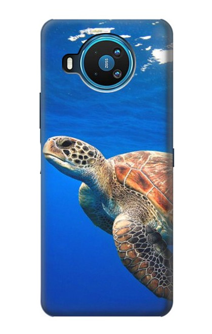 W3898 Sea Turtle Hard Case and Leather Flip Case For Nokia 8.3 5G
