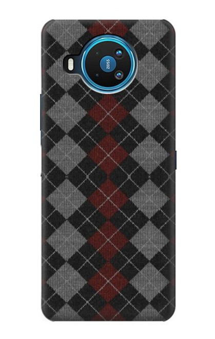 W3907 Sweater Texture Hard Case and Leather Flip Case For Nokia 8.3 5G