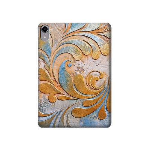 W3875 Canvas Vintage Rugs Tablet Hard Case For iPad mini 6, iPad mini (2021)