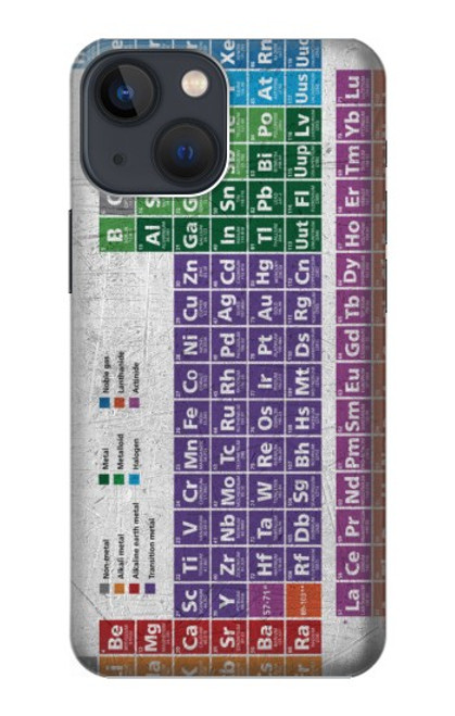 W3383 Periodic Table Hard Case and Leather Flip Case For iPhone 14