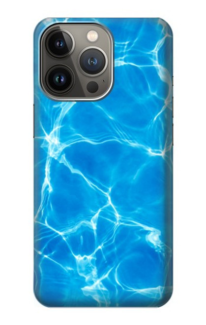 W2788 Blue Water Swimming Pool Hard Case and Leather Flip Case For iPhone 14 Pro Max