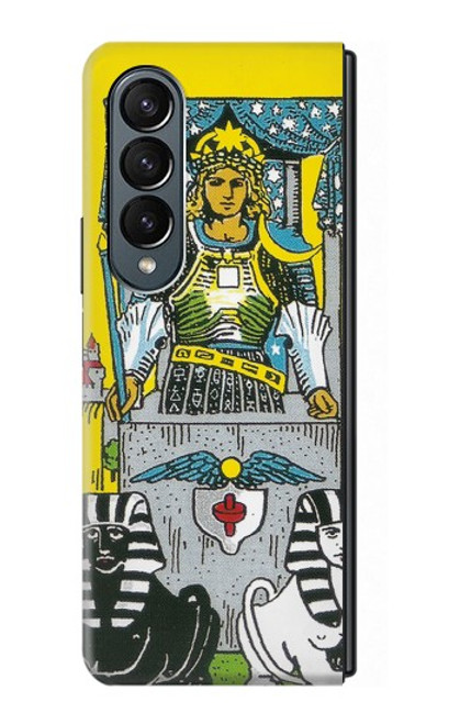 W3739 Tarot Card The Chariot Hard Case For Samsung Galaxy Z Fold 4