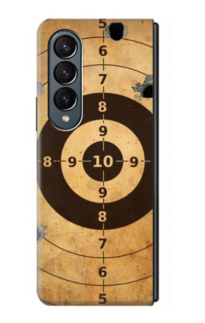 W3894 Paper Gun Shooting Target Hard Case For Samsung Galaxy Z Fold 4