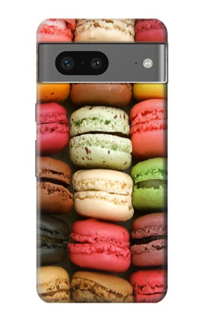 W0080 Macarons Hard Case and Leather Flip Case For Google Pixel 7