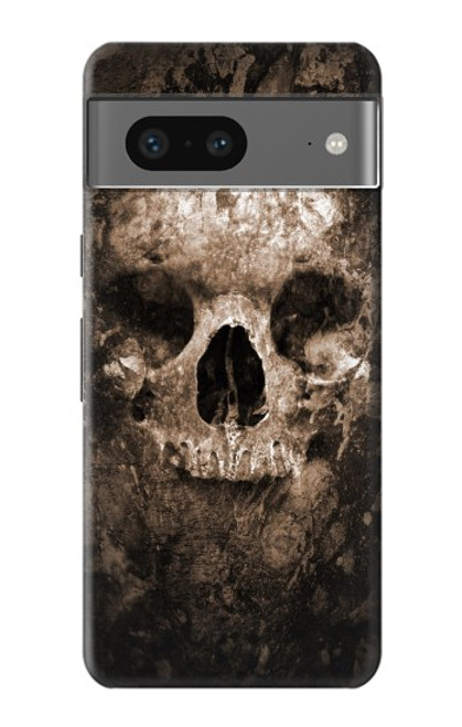W0552 Skull Hard Case and Leather Flip Case For Google Pixel 7