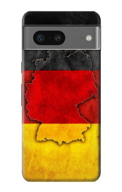 W2935 Germany Flag Map Hard Case and Leather Flip Case For Google Pixel 7