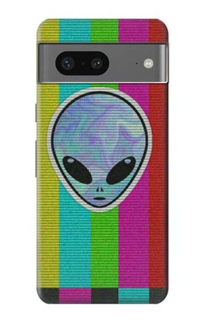 W3437 Alien No Signal Hard Case and Leather Flip Case For Google Pixel 7