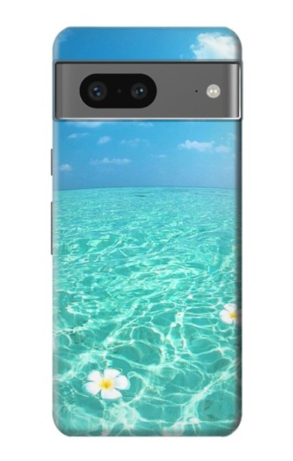 W3720 Summer Ocean Beach Hard Case and Leather Flip Case For Google Pixel 7