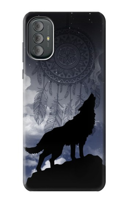 W3011 Dream Catcher Wolf Howling Hard Case and Leather Flip Case For Motorola Moto G Power 2022, G Play 2023