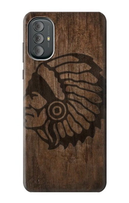 W3443 Indian Head Hard Case and Leather Flip Case For Motorola Moto G Power 2022, G Play 2023