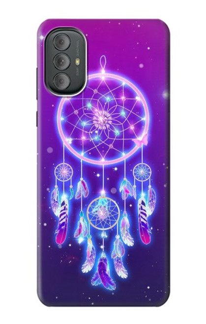 W3484 Cute Galaxy Dream Catcher Hard Case and Leather Flip Case For Motorola Moto G Power 2022, G Play 2023