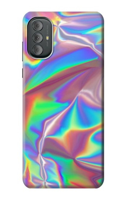 W3597 Holographic Photo Printed Hard Case and Leather Flip Case For Motorola Moto G Power 2022, G Play 2023