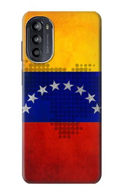 W2974 Venezuela Football Soccer Hard Case and Leather Flip Case For Motorola Moto G52, G82 5G